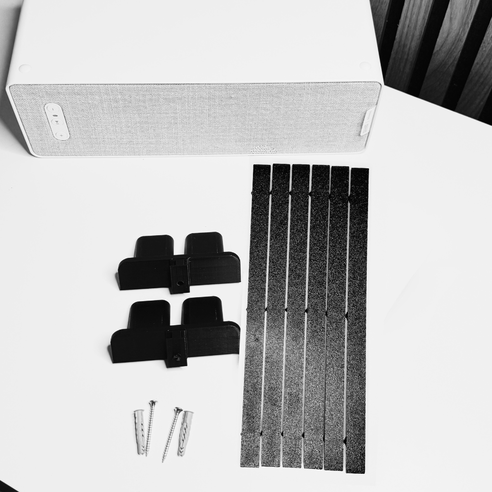 Akustikpaneel Wandhalterung kompatibel zu Ikea Symfonisk - kein Kabel sichtbar