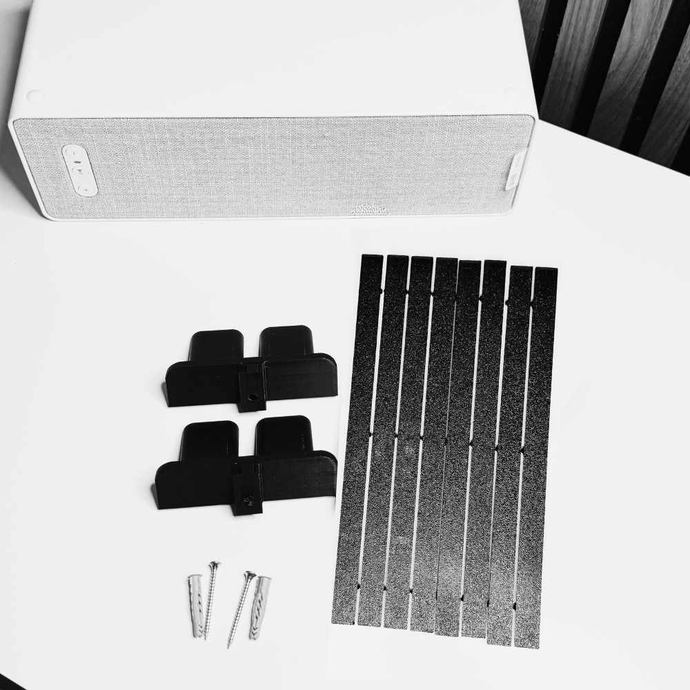 Akustikpaneel Wandhalterung kompatibel zu Ikea Symfonisk - kein Kabel sichtbar