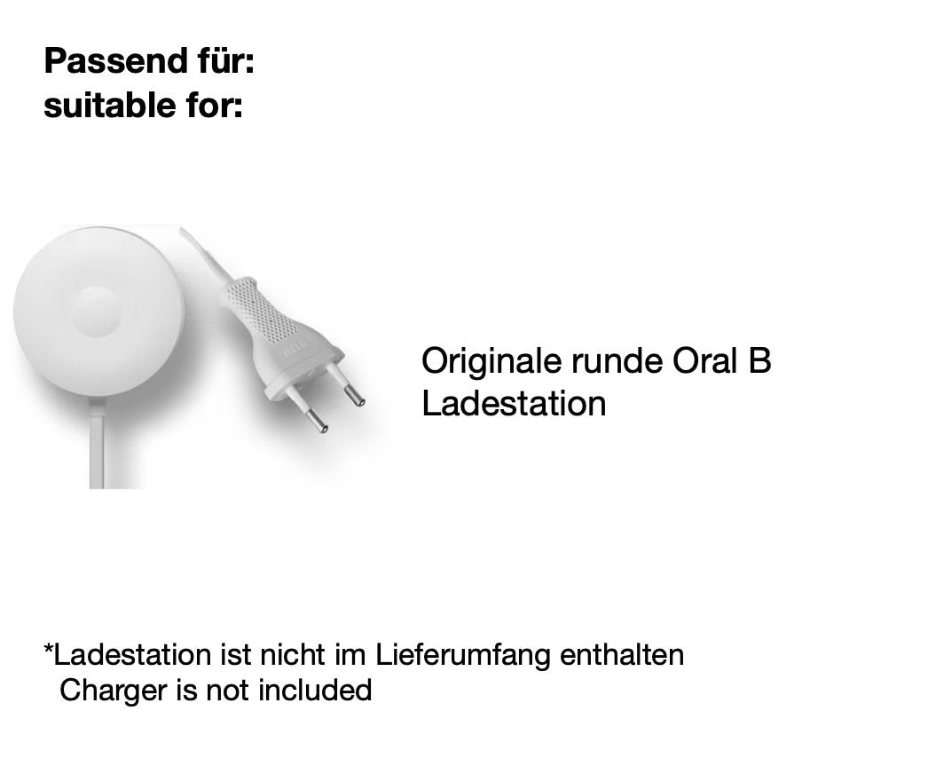 Zahnbürstenhalterung für Oral-B iO 7, 8, 9 - ohne Kabelsalat