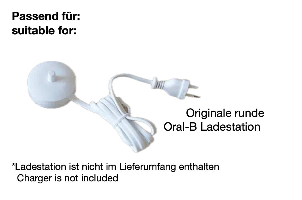 Zahnbürstenhalterung für Oral-B Pulsonic Slim Clean 2000 - 2900 - ohne Kabelsalat