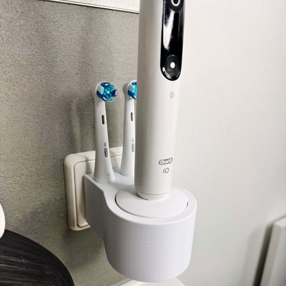 Zahnbürstenhalterung für Oral-B iO 7, 8, 9 - ohne Kabelsalat