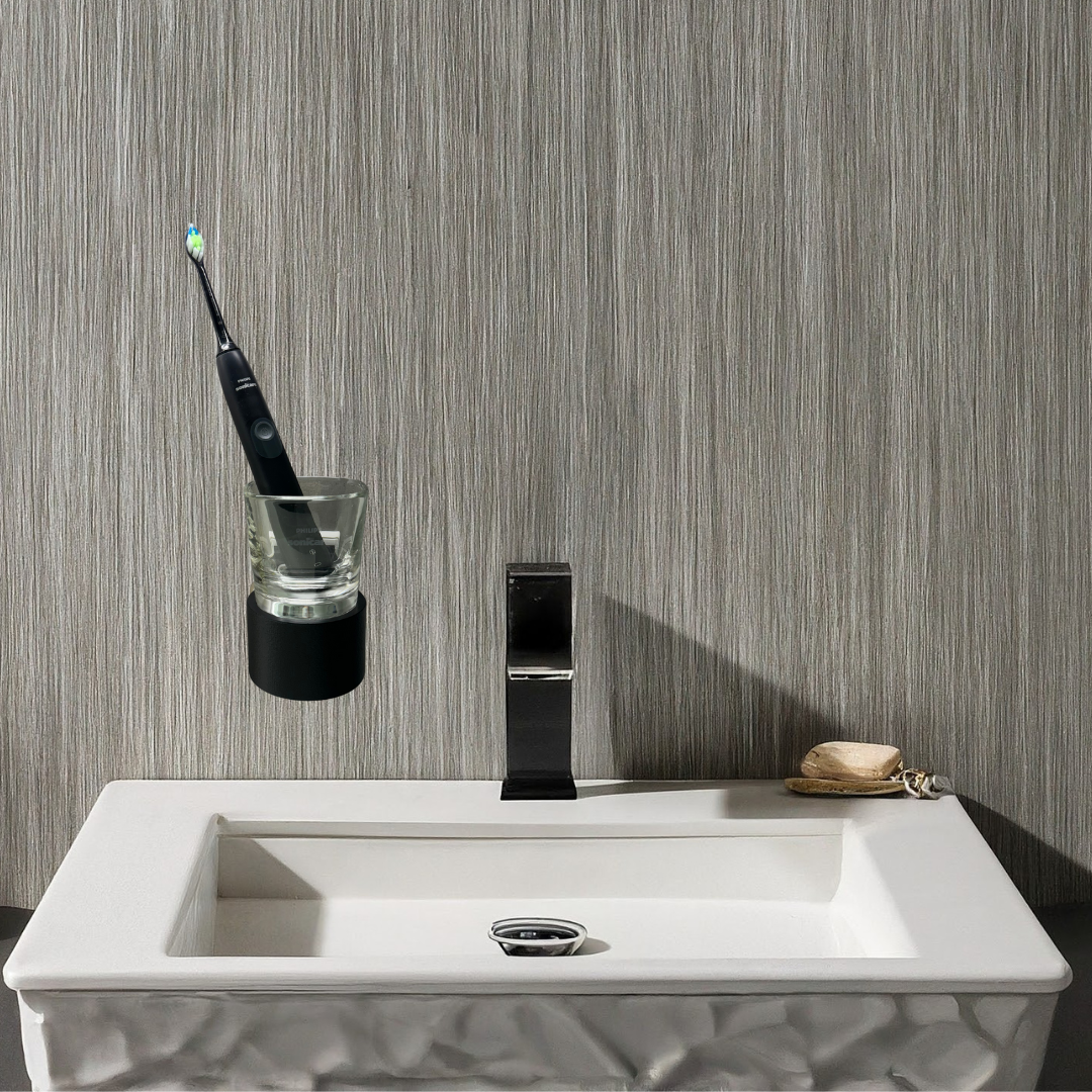 GuNaMa Steckdosen Zahnbürstenhalterung für Philips Sonicare DiamondClean, Kabelloser Zahnbürstenhalter für elektrische Zahnbürsten, Zahnbürste Halterung für Steckdose, Zahn Bürste Halter ohne Bohren