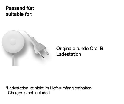 Zahnbürstenhalterung für Oral-B iO 7, 8, 9 - ohne Kabelsalat